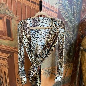 Beautiful wrap blouse by Sue Rose